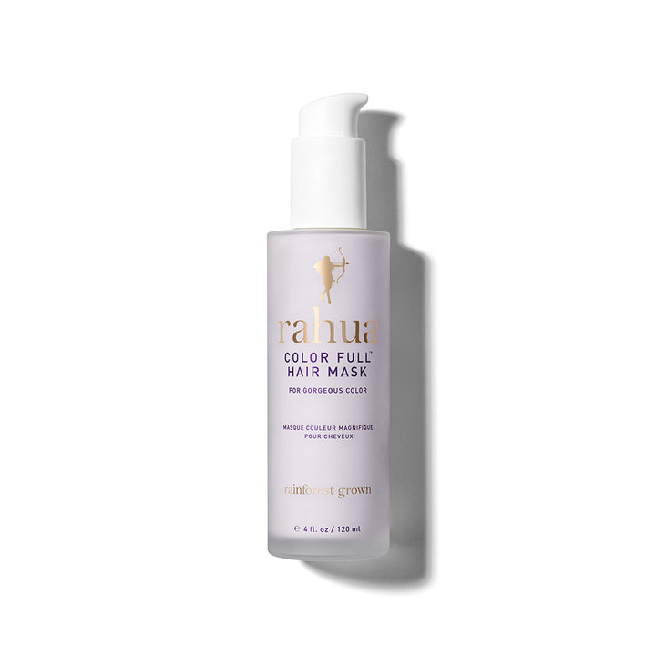 A bottle of Color Full Hair Mask by Rahua, designed for color-treated and highlighted hair|variant:4-oz